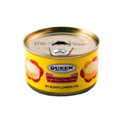 Queen Light Meat Tuna Flakes In Sunflower Oil 95g