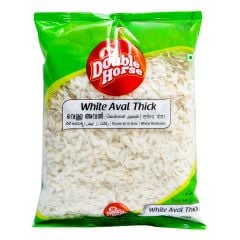 Double Horse White Aval Thick Rice Flakes 500g