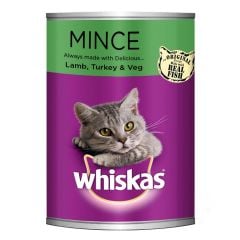 Whiskas 1+Years Lamb, Turkey And Vegetables In Gravy 400g