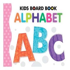 Kids Board Book Alphabet Abc