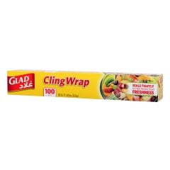 Glad Cling Wrap 30.5cm x 30.5cm 100 Sq.Ft
