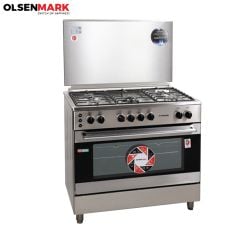 Olsenmark Cooking Range 5 Gas Oven, 90CM x 60CM  - OMCR5005